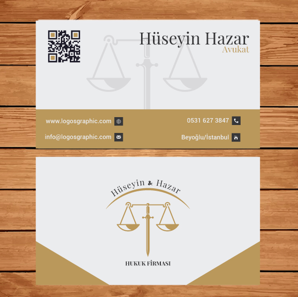 avukat kartvizit tasarımları